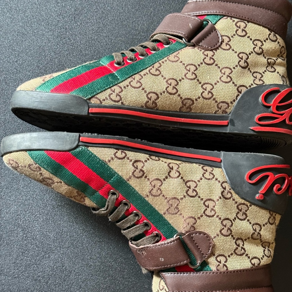 Gucci High-Top Sneakers - Picture 2 of 14